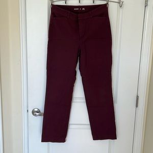 Maroon/Red Jean / Dress Pant Old Navy